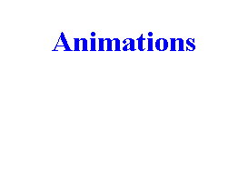 Text Box: Animations
